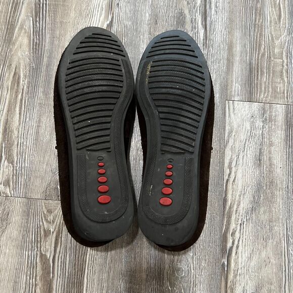 Magnanni Dark Brown Suede Monk Strap Loafers 9.5 - Picture 7 of 15